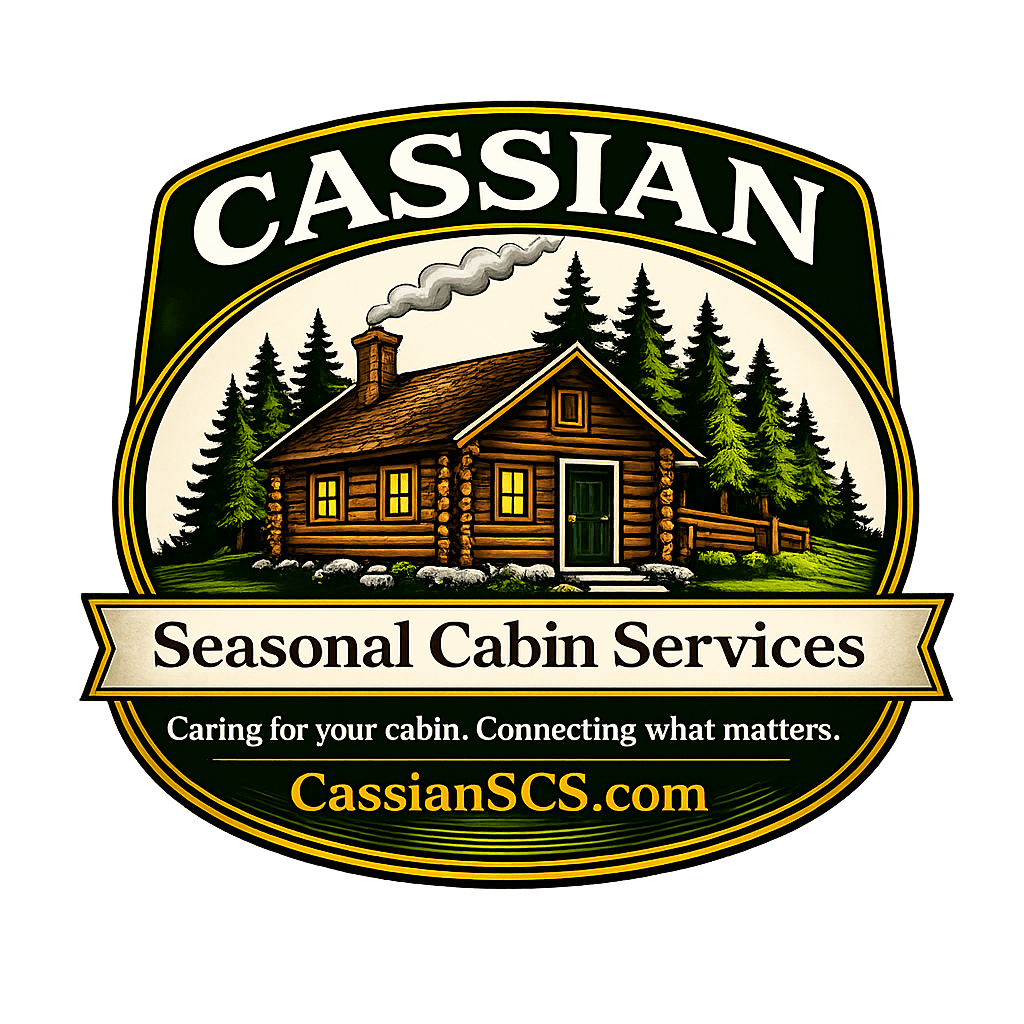 Cassian Seasonal Cabin Services logo