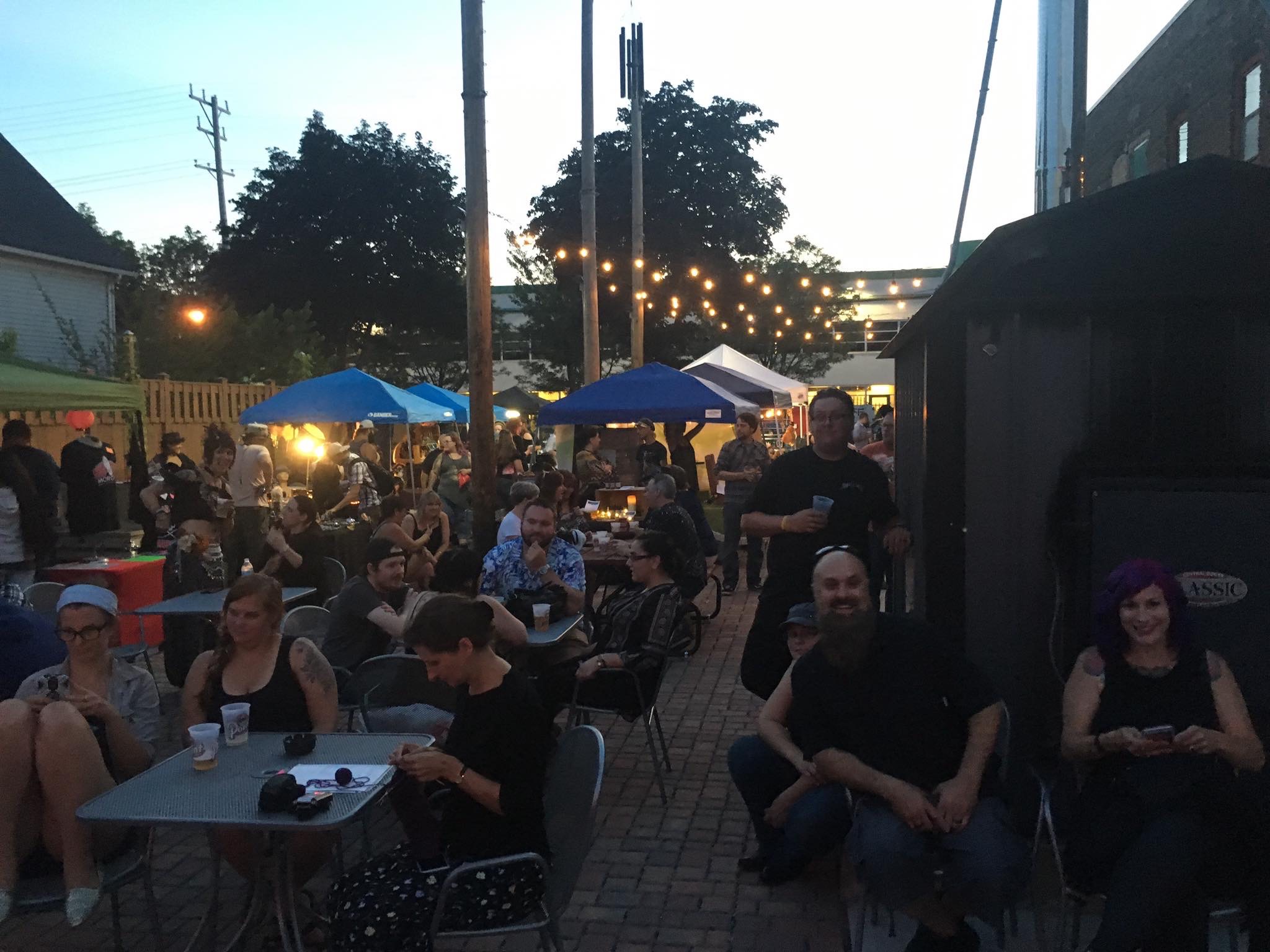 Live event crowd at Kochanski's