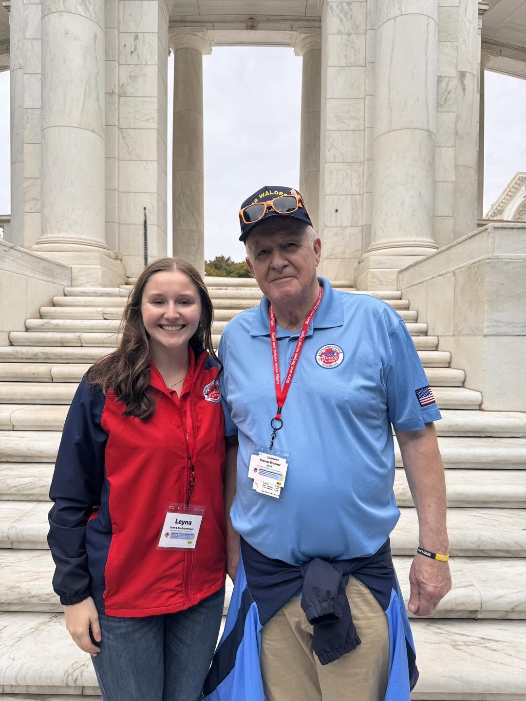 Together at Arlington’s Memorial Amphitheater.